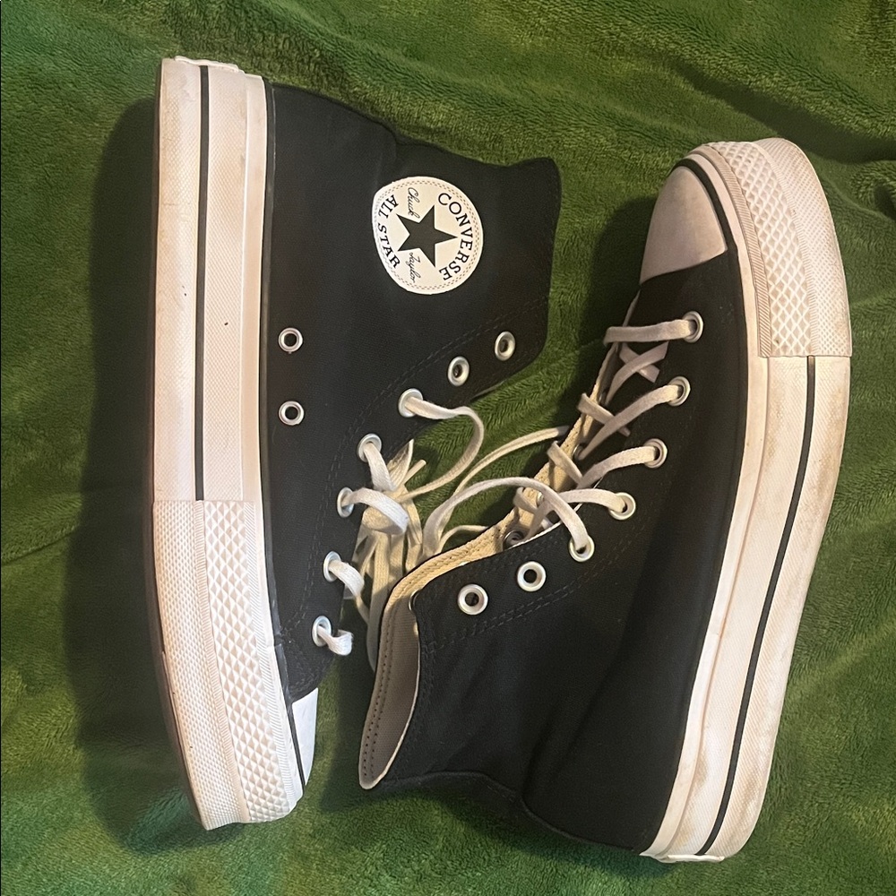 Converse Classic Black and White High-Tops
